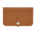 Hermes Dogon Wallet, &pound;595, Accessories, Brown, Leather, Front view